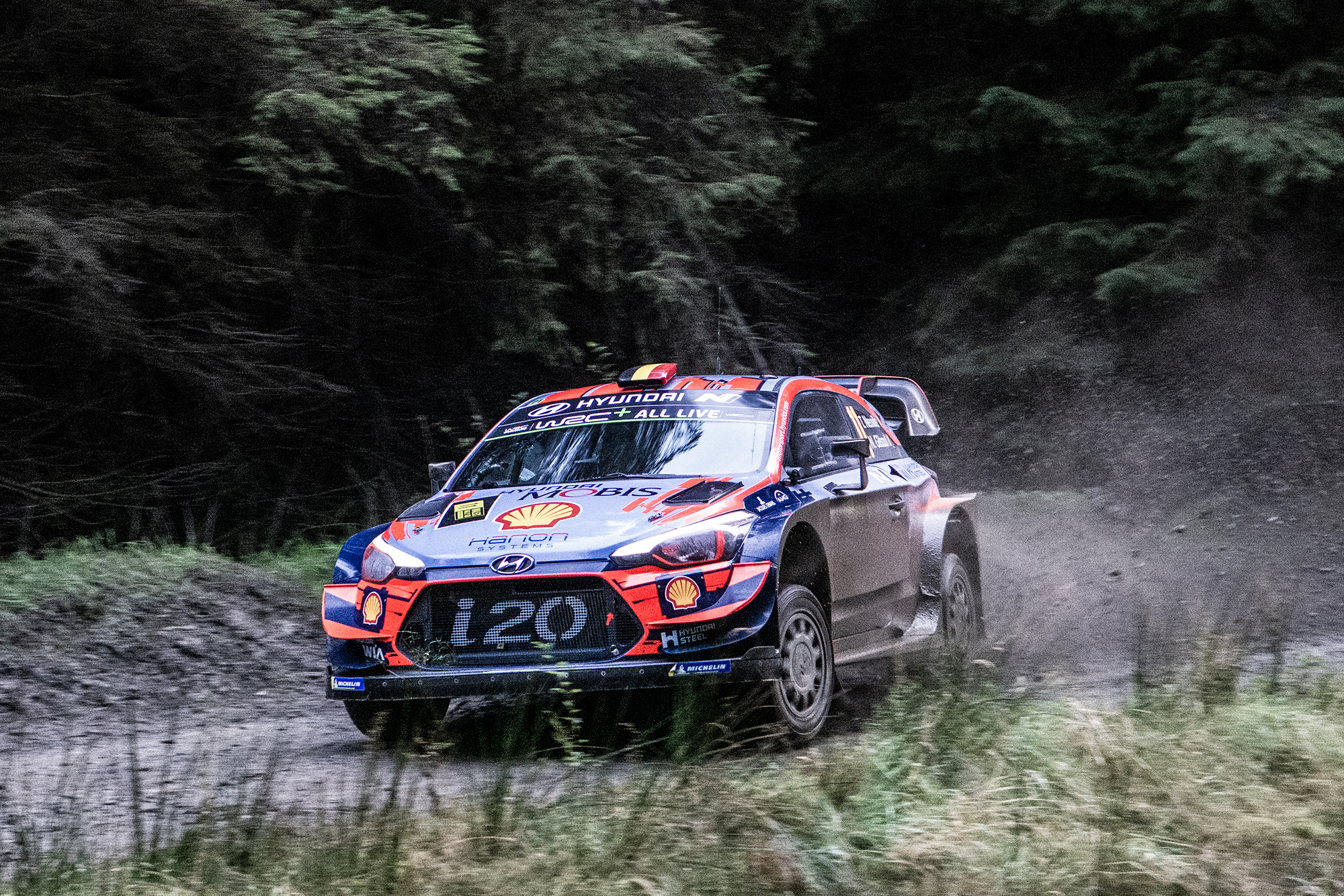 WRC motorsport Hyundai i20 Thiery Neuville